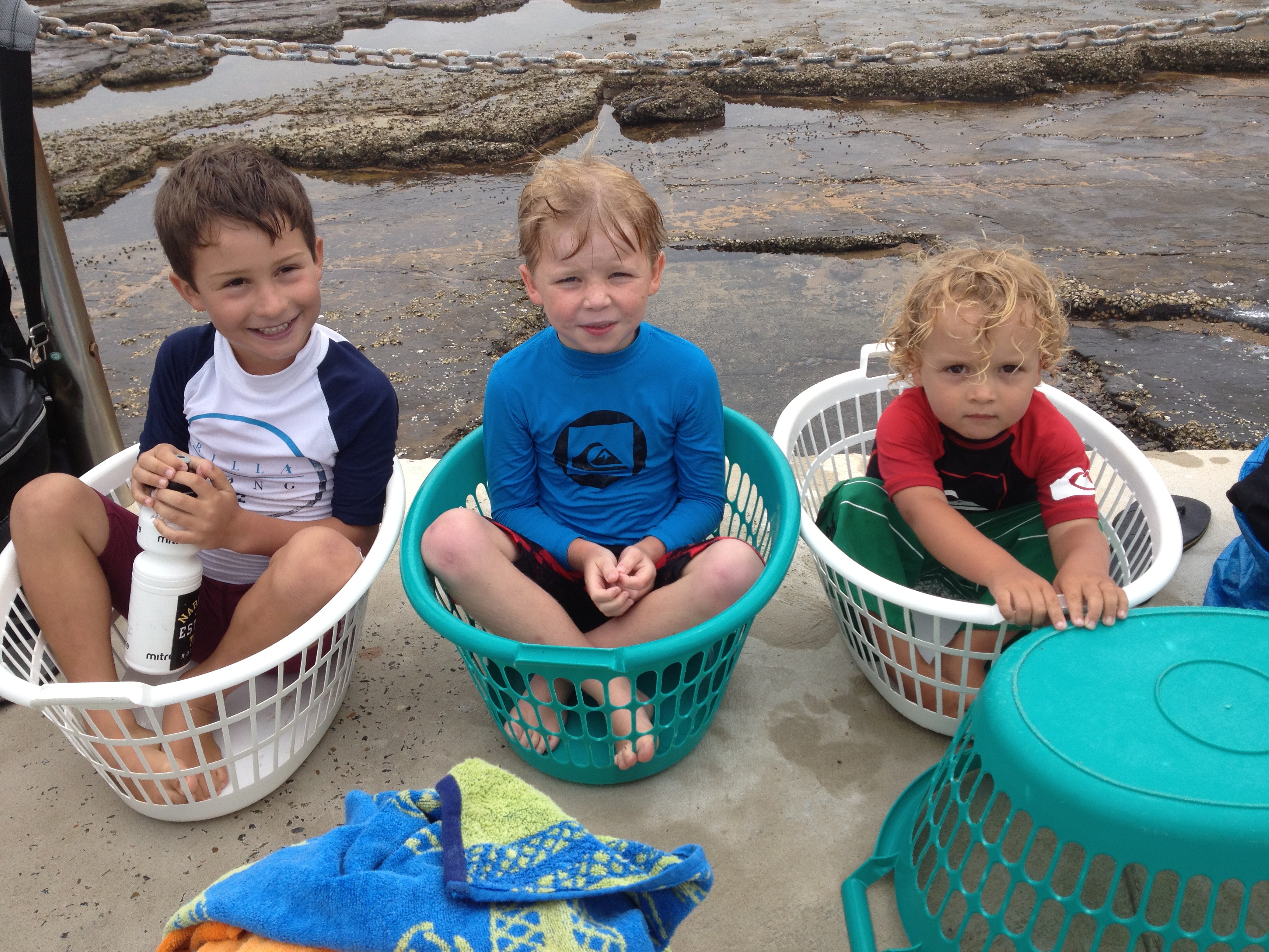 Three little monkeys